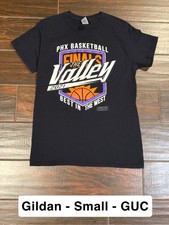 Phoenix Suns Finals 2021 Gildan Black Tee Shi...
