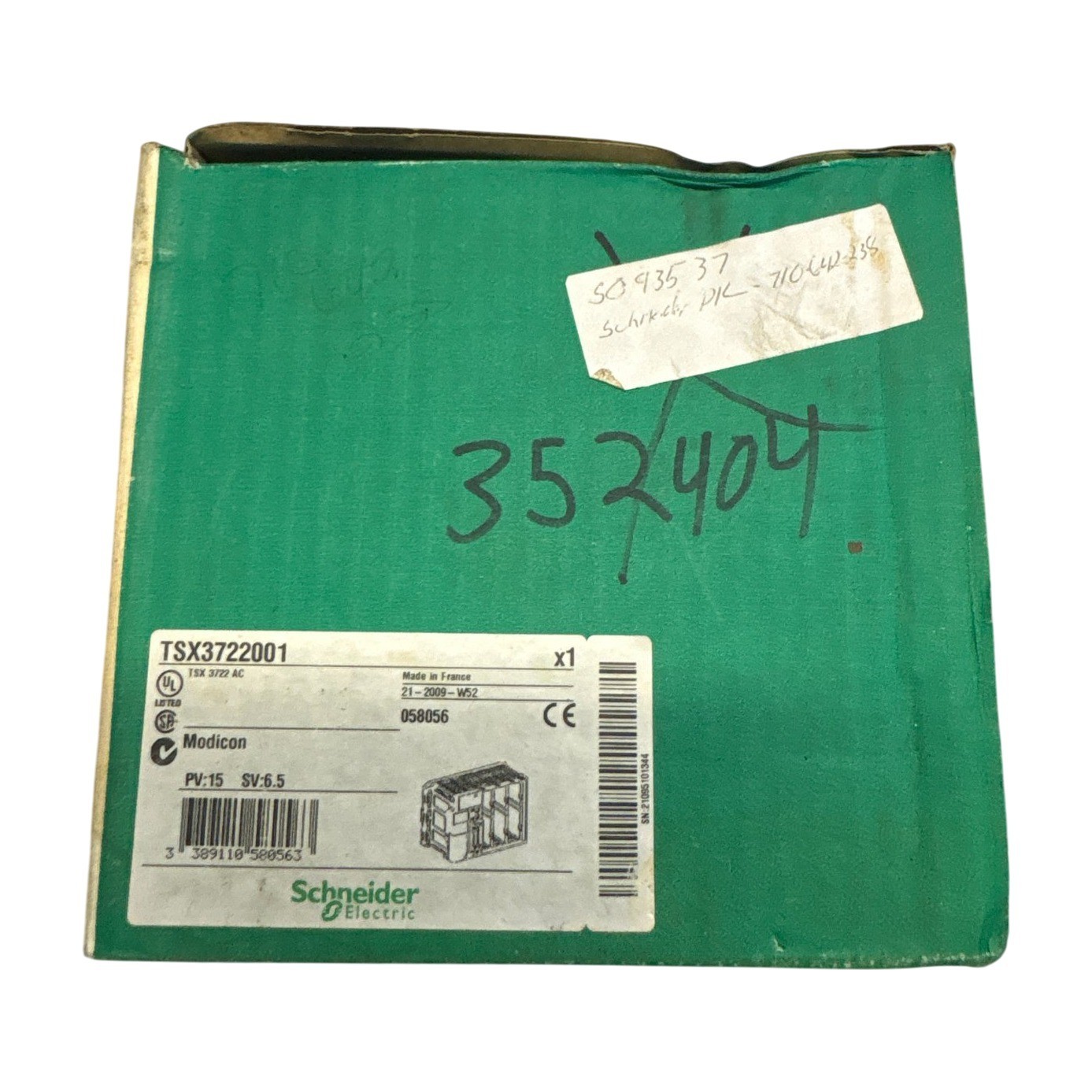 Schneider Electric TSX3722001 Modicon TSX Micro PLC Base Unit AC