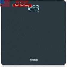 High Precision Digital Bathroom Scale LED Display Auto Step-On 400lb Capacity US