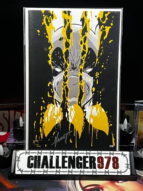 DO YOU POOH #1 Marat Mychaels SIGNED VIRGIN w/ COA #7/10 - WOLVERINE X-MEN