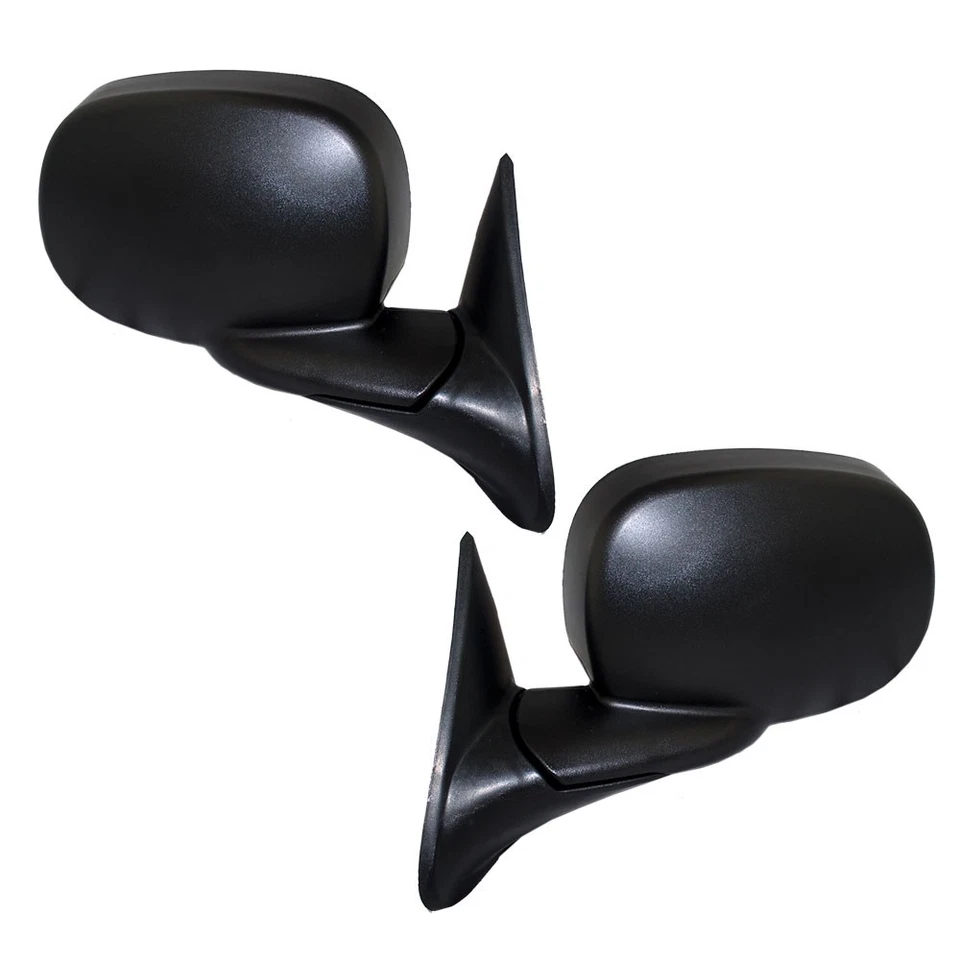 Fits 1998-2001 Ram 1500 Manual Mirror 6X9 Standard Mount Set 55076479AC Foto 2 de 3