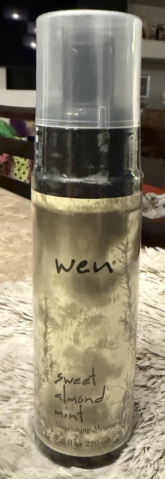 Wen Sweet Almond Mint Nourishing Mousse Chaz Dean Hair Volume 7.5 oz Sealed