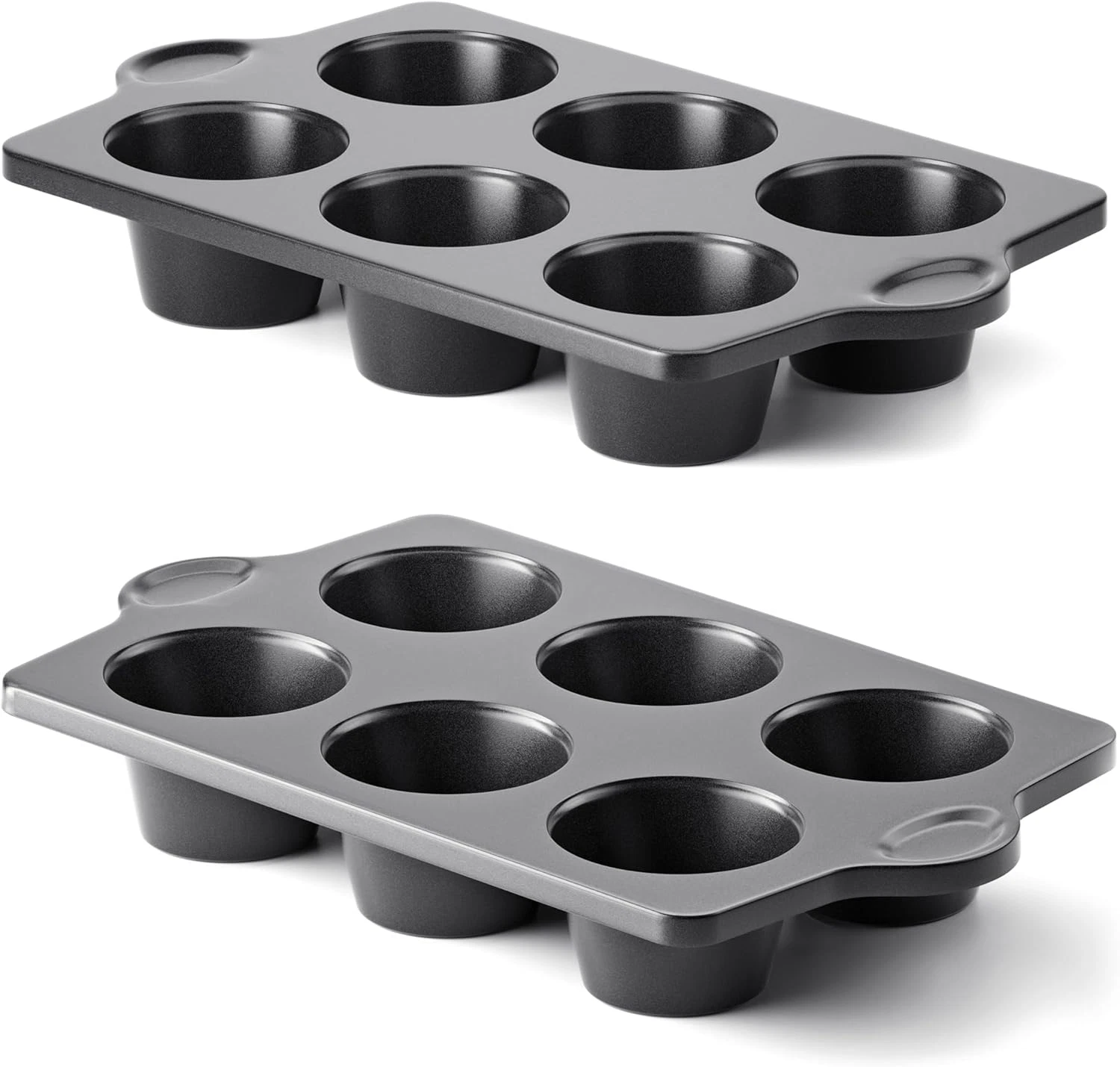 Nonstick Jumbo Muffin Pan, 2 Pack Large Cupcake Tin for Baking, Cup Cake Tray, 3
Opens in a new wind