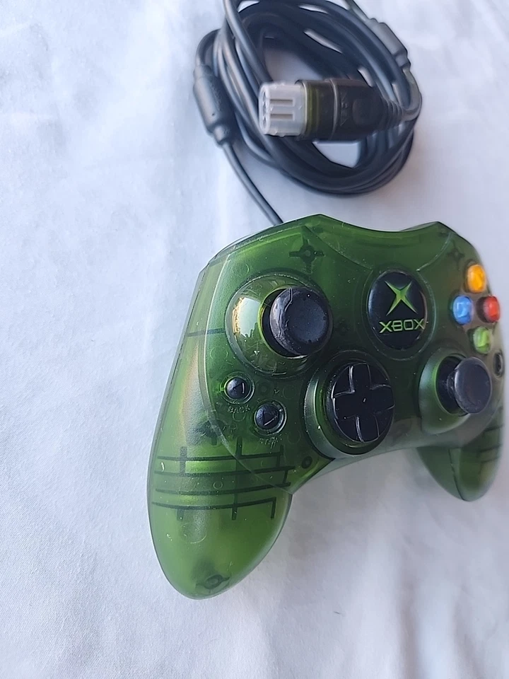 Mando Halo Verde Delgado Original Microsoft Xbox - Envío Rápido Foto 2 de 4