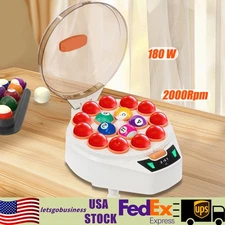 Pool Ball Cleaning/Polishing Machine Auto Billiards Ball Cleaner for 16 Balls