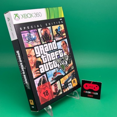 GTA 5 Grand Theft Auto V | Special Edition STEELBOOK | Microsoft Xbox 360 | CIB