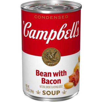 Campbell's Condensed Bean With Bacon Soup, Natural 11.25 Ounce (Pack of 1)