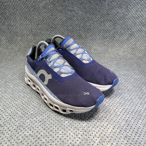 Zapatos para correr On Cloud Cloudmonster azul blanco talla 9 para mujer’s - Imagen 4 de 11