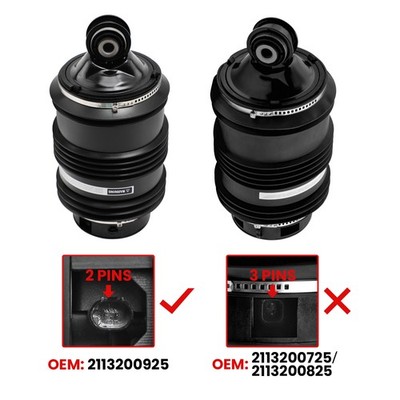 2x Rear Air Suspension Springs Bags Fit Mercedes W213 C238 C253 E350 - View #5