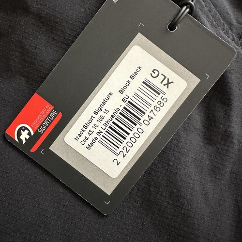 NWT Assos Offroad Trail TrackShort Cycling Signature Shorts Block Black Sz XXL - Picture 3 of 8