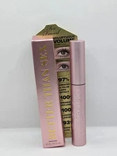 Too Faced Better Than Sex  Mascara ‑ Black ‑ 0.27 Full Size NIB 