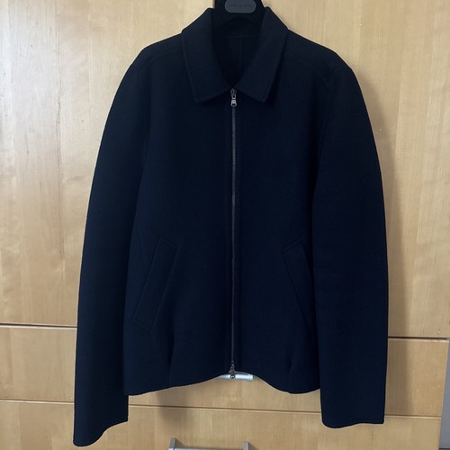 Acne Studios Shay Coat PSS15 Black Wool Cashmere Jacket Mens Size 50 Medium