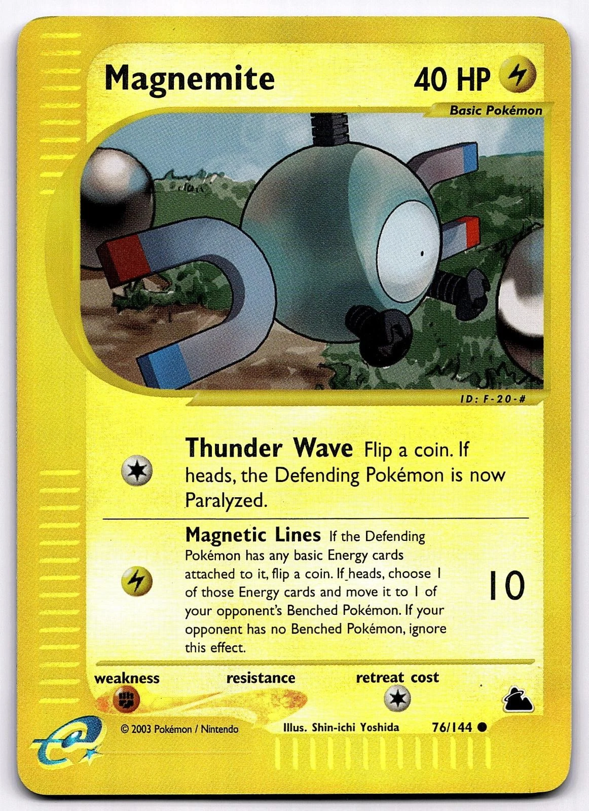 Magnemite - Skyridge #76 Price & Value ($6.03) | PokeScope