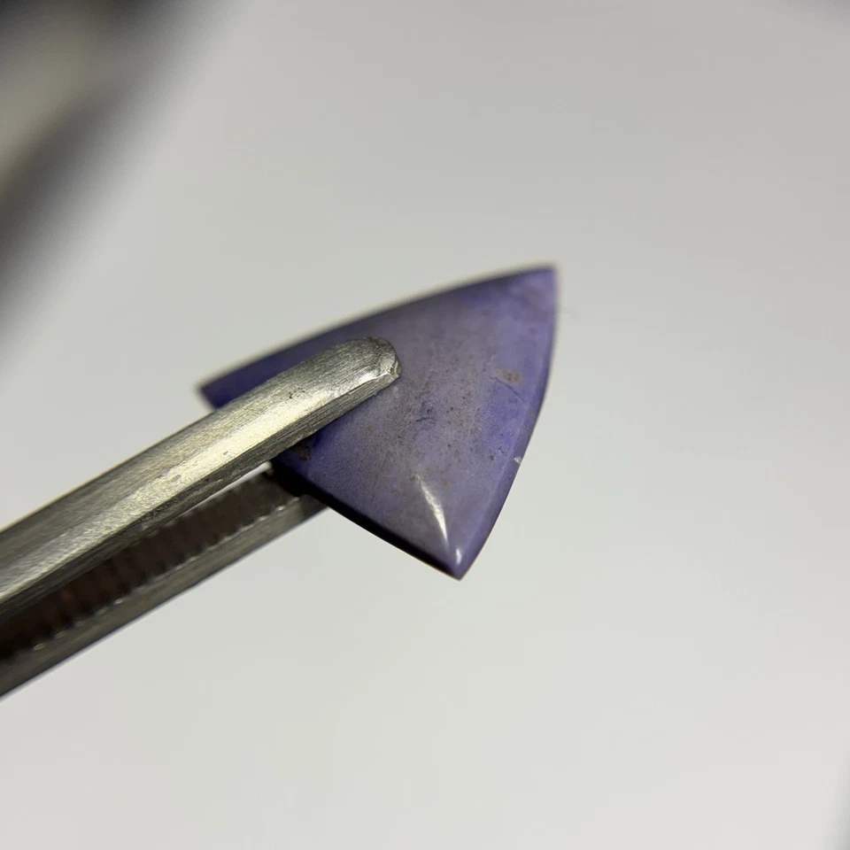 Purple Turkish Jade Cabochon Lavender Jadeite Lapidary Mineral Cab Gemstone 1.7 - Image 4 of 4