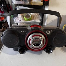 Sony CFD-G500 Xplod Boombox CD Cassette AM/FM Mega Bass Tested Works