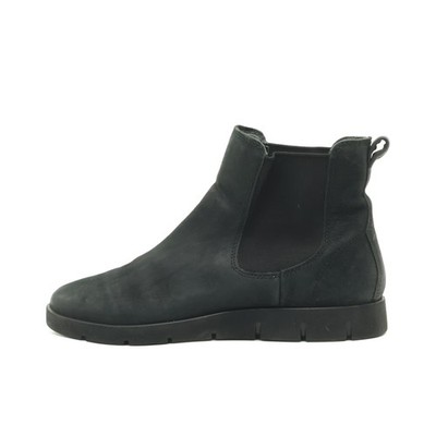 ECCO Damen Chelsea Boot Stiefelette Schwarz Nubukleder Stiefel Boots EU 37
