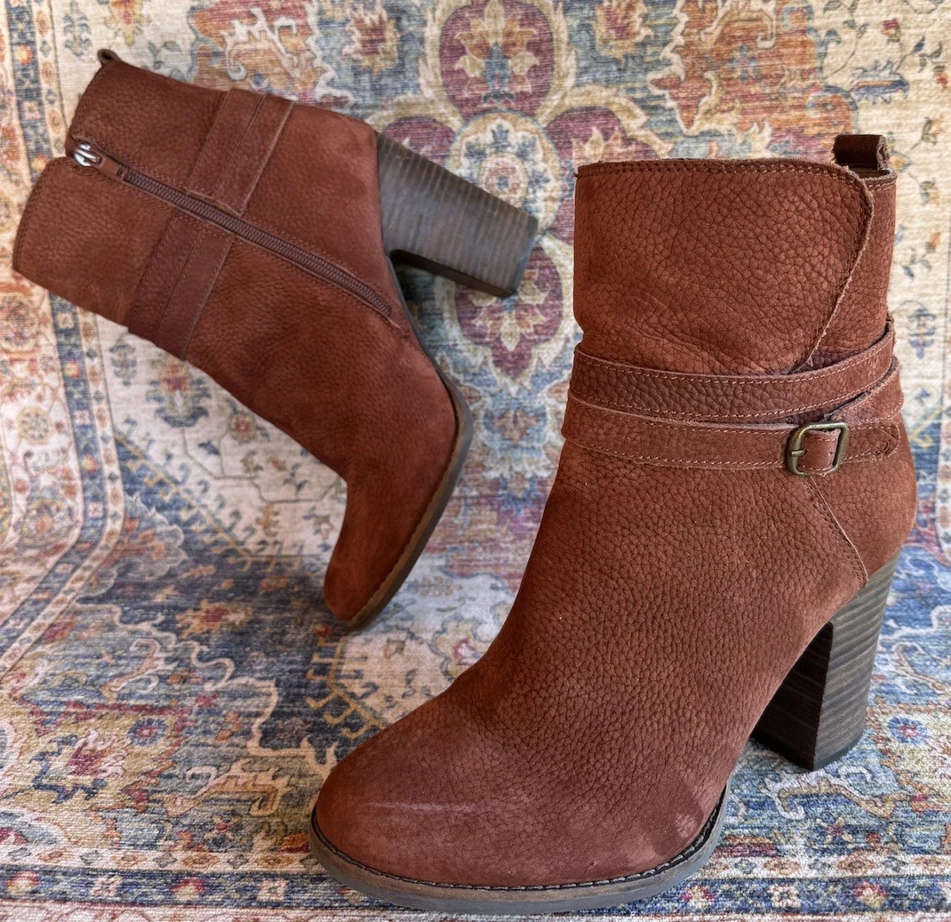 Lucky Brand Brown Ankle Boots for Women for sale | eBay display picture 1