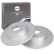 2x ABS BREMSSCHEIBEN 300mm VOLL HINTEN passend für MERCEDES C-KLASSE E-KLASSE | 
