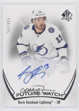 2021-22 SP Authentic Auto Future Watch 789/999 Boris Katchouk #154 Auto h8y