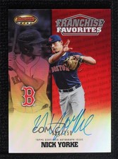 2020 Bowman's Best Franchise Favorites Auto 60/250 Nick Yorke #FFA-NY Auto 7zf