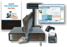 Stylish Capable Langeloh POS System for Retail Store & Service Outlet