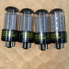 Lot of Four EICO 7591 Tubes Made By Westinghouse 
