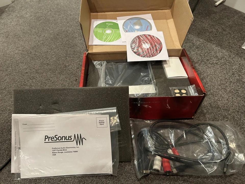 Presonus Firebox With all CDs, Cables, Everything! - Image 2 of 4