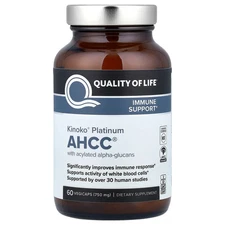 Kinoko® Platinum AHCC®, 750 mg, 60 Vegicaps