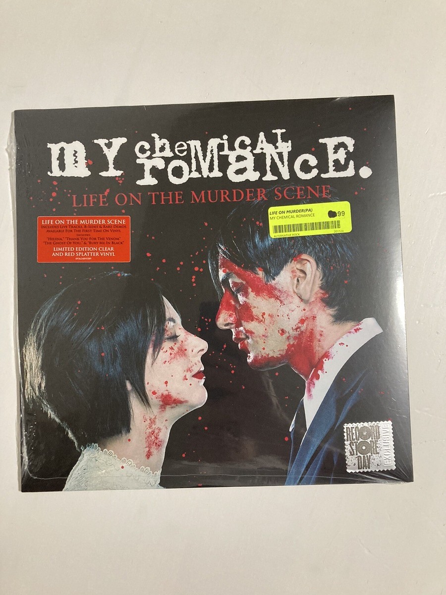 MY CHEMICAL ROMANCE ライフ・オン・ザ・マーダー・シーン MY CHEMICAL ROMANCE LIFE ON THE MURDER SCENE RSD CLEAR & RED