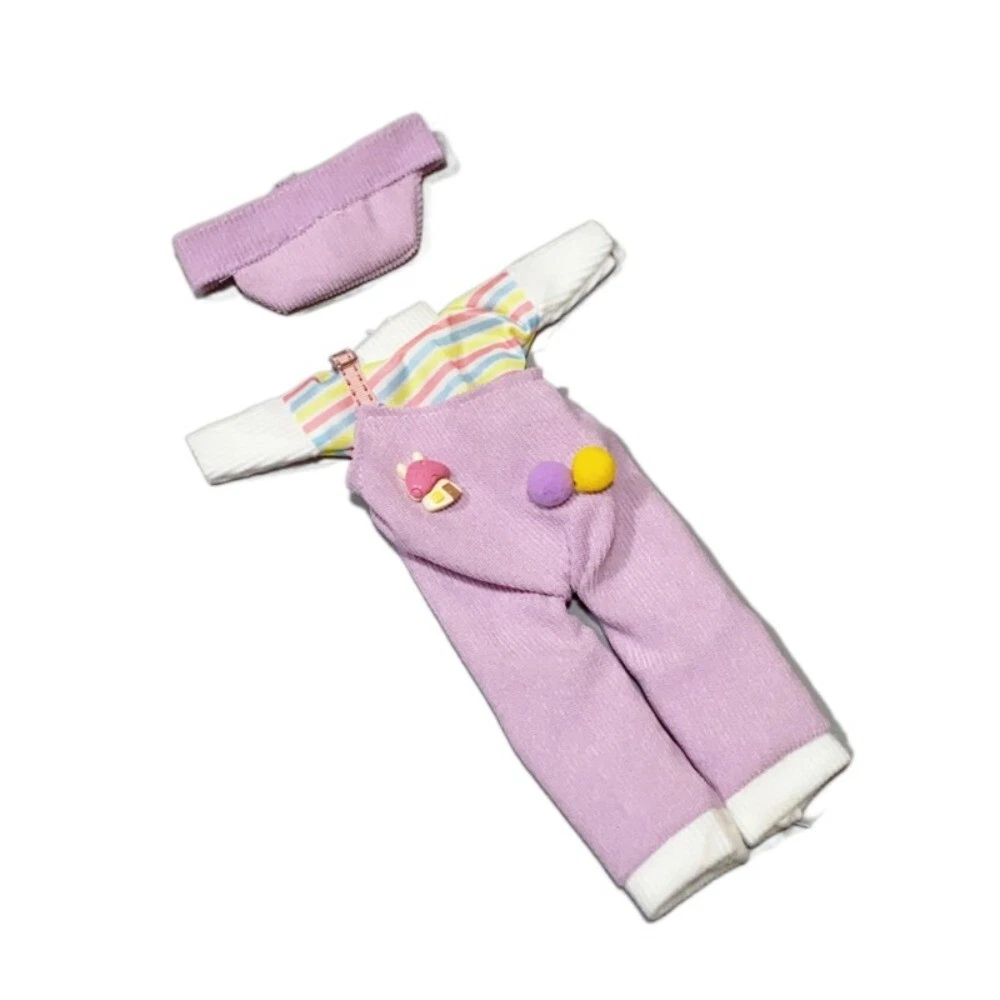 VETEMENTS Bambola fatta a mano 1 6 punti felpa con cappuccio fai da te bambola principessa vestito bambola cotone