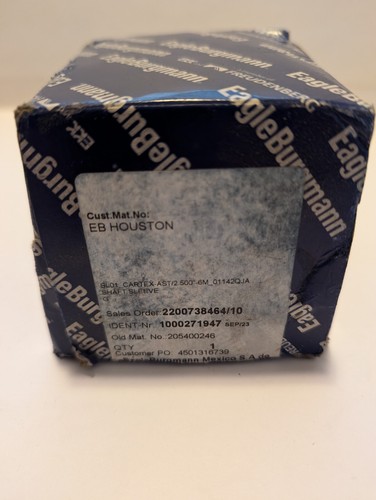NEW EAGLEBURGMANN 1000271947 SL01 CARTEX-AST / 2.500" - 6M 01142QJA SHAFT SLEVE - Picture 2 of 7