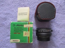 Makinon Auto 2x Teleconverter PK Lens for Pentax-K Mount