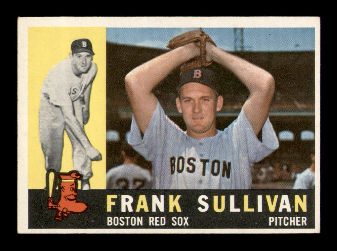 1960 Topps Set Break #280 Frank Sullivan EX *OBGcards*