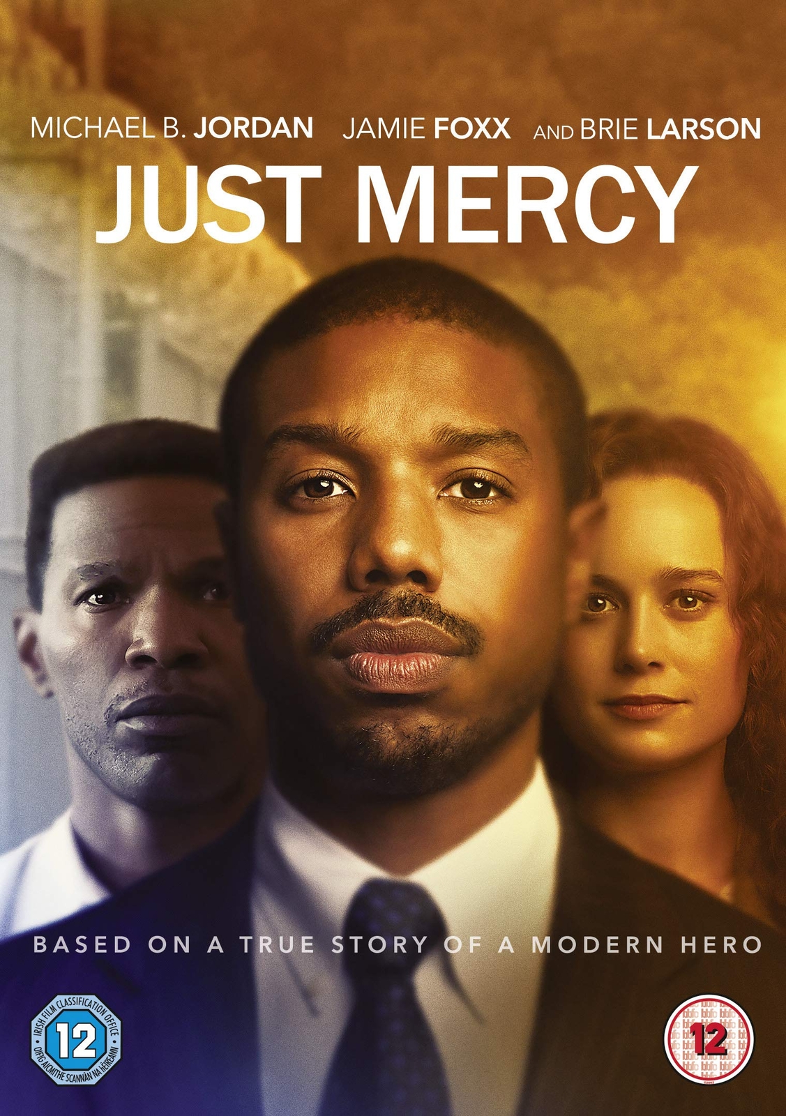 Just Mercy (DVD) Brie Larson Jamie Foxx Karan Kendrick Michael B. Jordan