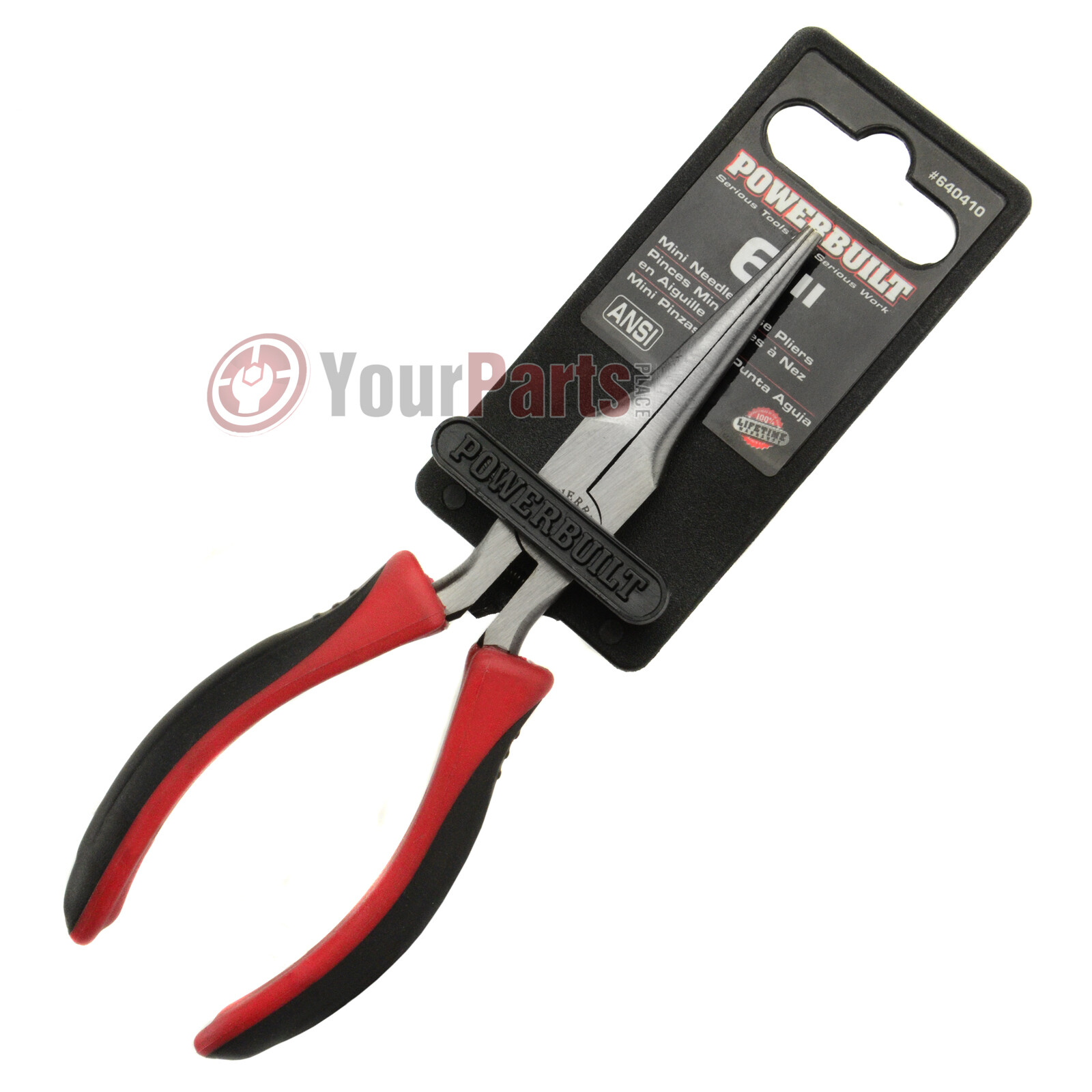 Brand New Rolson Flat Nose 4.5/" Mini Combination Pliers,