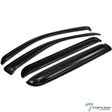 Topline For 2002-2010 Ford Explorer 4 Door Rain Guard Vent Shade Window Visors