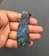  Free Form Sculpture Specimen Natural Labradorite Gemstone Slab Making Jewelry