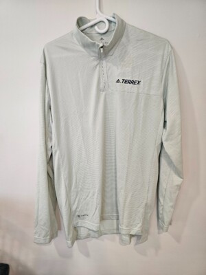 Adidas TERREX MULTI HALF ZIP Tee Hiking Gym Running AEROREADY