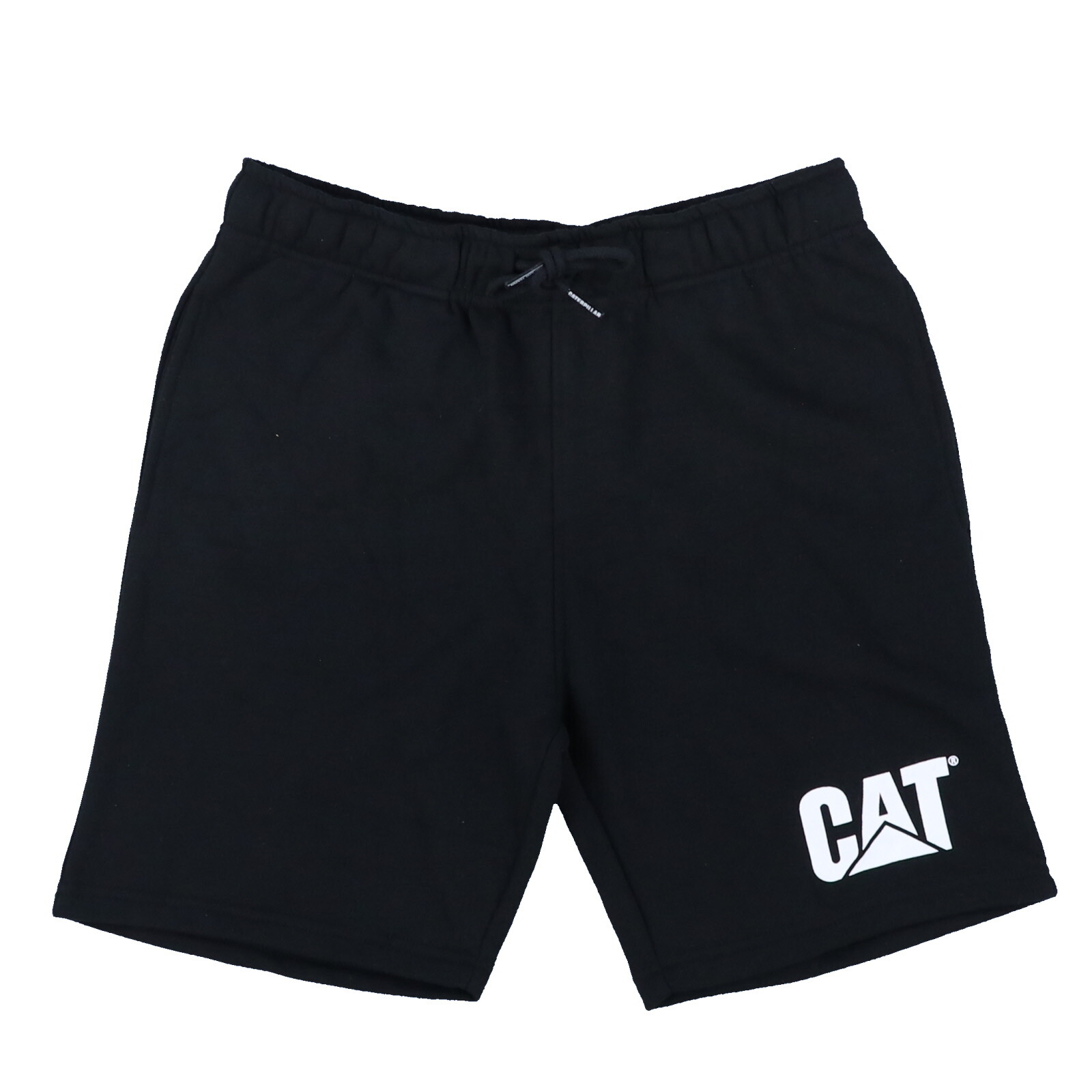 Caterpillar Men's Sweat Shorts Fleece Lounge Logo Drawstring Elastic Waist New eBay