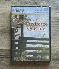 SEWING WITH NANCY ZIEMAN THE ART OF LANDSCAPE QUILTING (DVD,2007) FACTORY SEALED