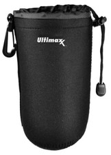 Neoprene Soft DSLR Camera Lens Pouch Protector Bag Case 4 Sizes by ULTIMAXX