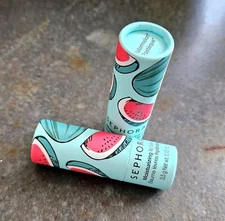 2 Tubes Sephora Collection Watermelon Hydrating Lip Balm 8h 0.12 oz ea SEALED!