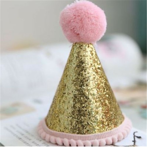 Pet Dog Cat Sequins Birthday Hat Mini Crown Headwear Party Costume Clothing Gift - Picture 7 of 16