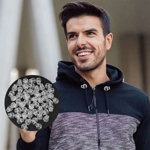 25 Pcs Federschnalle Kordelstopper Für Zugbänder Kordelkabelschloss mode