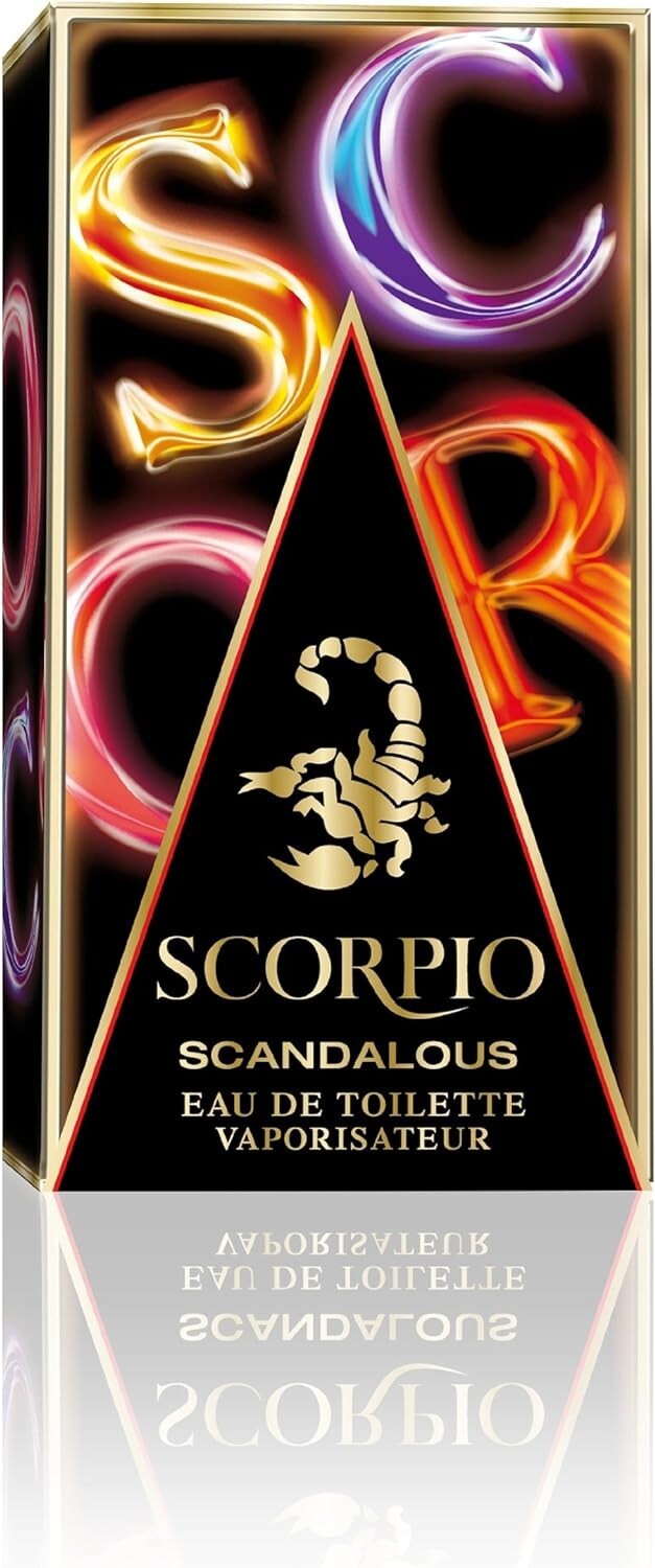 Eau de Toilette Scorpio Scandalous flacon vaporisateur de 75 ml pour homme