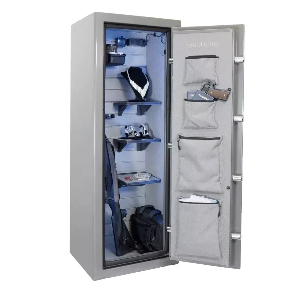 Photo 1 of Built to safeguard your most valuable possessions, the SANCTUARY Executive Home & Office safe offers unparalleled protection with its fireproof and waterproof construction. The durable full-seam welded body ensures maximum strength, while 4 solid steel lo