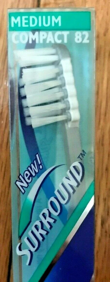 ¡NUEVO Y SELLADO NUEVO STOCK ANTIGUO! ¡Cepillo de dientes envolvente Mentadent! Foto 3 de 4