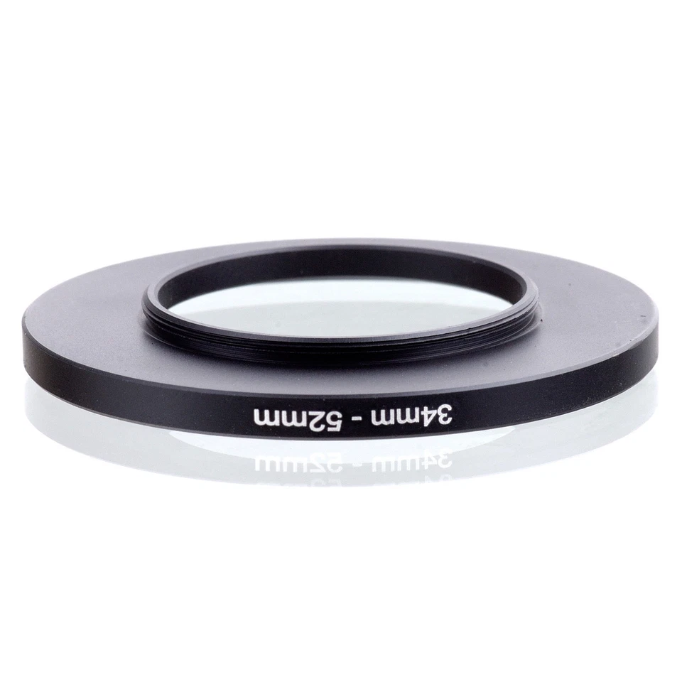 34mm-52mm 34mm to 52mm  34 - 52mm Step Up Ring Filter Adapter for Camera Lens - Image 4 of 4