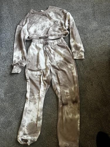 Jogging And Crop Top Set Size 10
