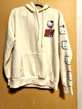 Hello Kitty by Sanrio White Hoodie, Size M